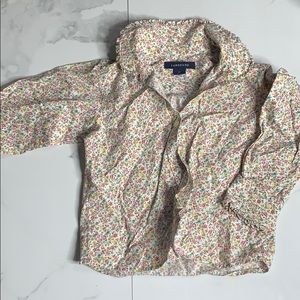 Lands end 3T floral pattern